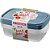 Pote plastico conj. l4p3 potes facil 1,8l(s) - sanremo (kit) - Imagem 1