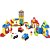 Brinquedo para montar cidade da blocolandia 120 pcs - dismat (caixa) - Imagem 1