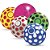Bola infantil joaninha brilhante vinil (s) - lider (pct.c/12) - Imagem 1