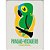 Borracha decorada natural biomas do brasil (s) - mercur (pote-40) - Imagem 3