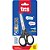 Tesoura escolar tris class black 13cm - summit (unidade) - Imagem 1