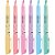 Caneta marca texto tris flash 6 cores pastel - summit (pote-24) - Imagem 2
