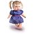 Boneca com mecanismo girls jeans 43cm cantigas - milk (unidade) - Imagem 1