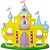 Casinha de boneca judy castelo encantado fadas - samba toys (unidade) - Imagem 1