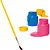 Boneco e personagem joy unicorn pintura lavavel - samba toys (unidade) - Imagem 2