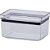 Pote acrilico hermetic 580ml lumini retangul - paramount (unidade) - Imagem 1