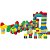 Brinquedo para montar trenzinho/alfab 128pcs c/80ade - ggb plast (unidade) - Imagem 1
