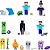 Boneco e personagem minecraft vanilla fig 8cm (s) - mattel (unidade) - Imagem 3