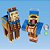 Boneco e personagem minecraft 2-pack fig. 8cm (s) - mattel (unidade) - Imagem 5