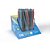 Caneta esferografica retratil cis bpx rt 0.7mm az/vm/pt - sertic (dp.c/50) - Imagem 1