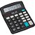 Calculadora de mesa 12 dig. 18x14x4cm preta - brw (unidade) - Imagem 1