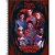 Caderno 01x1 capa dura stranger things 80fls connect - tilibra (pct.c/04) - Imagem 3