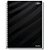 Caderno espiral 1/4 capa dura office 80fls. - pauta branca (pct.c/05) - Imagem 4