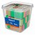 Borracha colorida tr neon c/capa plastica - mercur (pote-24) - Imagem 1