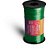 Fita de cetim 07mm 100m. verde bandeira - cinderela (unidade) - Imagem 1