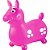 Cavalinho infantil vinil rosa 52x51cm - lider (unidade) - Imagem 1