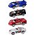 Carrinho a friccao policia mini c/4un - art brink (kit) - Imagem 1