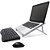 Suporte para notebook regulavel abs branco - reliza (unidade) - Imagem 5