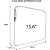 Cases para notebook neoprene preto slim 15,6 pol - reliza (unidade) - Imagem 2