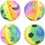 Bola infantil colorfull macia 6,3 cm - art brink (pct.c/12) - Imagem 4