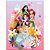 Caderno brochurao capa dura princesas 80fls. - tilibra (pct.c/05) - Imagem 3