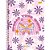 Caderno 01x1 capa dura joyful mind 80fls. - foroni (pct.c/04) - Imagem 2
