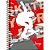 Caderno espiral 1/4 capa dura jump 80fls. - foroni (pct.c/05) - Imagem 3