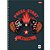 Caderno 10x1 capa dura fuzy 160fls. - foroni (pct.c/04) - Imagem 1