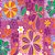 Papel presente bobina couche 60cm.mod.191 flores e cores - v.m.p. (bo-100mts) - Imagem 1