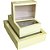 Caixa para presente com tampa gd 35x25,5x7,5 c/visor suave - cristina (pct.c/12) - Imagem 1
