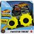 Hot wheels monster trucks twisted tredz escala 1:43 (s) - mattel (unidade) - Imagem 2