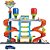 Hot wheels pista city lava-rápido mega torre colorsh - mattel (unidade) - Imagem 1