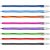 Caneta esferografica cis spiro glow 0,7mm 8cores - sertic (estojo) - Imagem 2