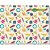 Caderno caligrafia capa dura decorado 96f 1/4 broch.horiz. - tamoio (pct.c/05) - Imagem 2