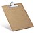 Prancheta duratex oficio mdf c/prendedor metal - acrimet (cx.c/06) - Imagem 1