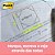 Bloco de recado post-it transparente 73x73mm c/36 fls. - 3m (unidade) - Imagem 5