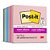 Bloco de recado post-it colecao p/viajar 76x76mm - 3m (pct.c/06) - Imagem 1