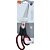 Tesoura ergonomica cabo preto 25cm - brw (blister) - Imagem 1