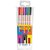 Caneta com ponta porosa microline carteira c/6cores - compactor (pct.c/05) - Imagem 1