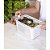 Pote acrilico hermetico slim 4470ml branco - paramount (unidade) - Imagem 2