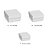 Caixa para presente com tampa mini quadr. g 12x12x4 (sortido) - cromus (pct.c/10) - Imagem 2