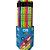Lapis preto redondo cis neon pop hb 5 cores - sertic (pote-72) - Imagem 1