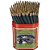 Lapis preto sextavado ecolapis 1205 max n.2 pto lata - faber-castell (dp.c/160) - Imagem 1