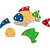 Brinquedo para montar peixe mdf troque/encaixe 16pcs - carlu (unidade) - Imagem 2