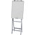 Cavalete para flip-chart mdf cor aluminio soft 1,67m - stalo (unidade) - Imagem 1