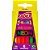 Giz de cera jumbo 06 cores neon - radex (pct.c/12) - Imagem 1