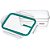 Pote plastico com travas freshy 1,24l. vd - sanremo (unidade) - Imagem 3