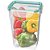 Pote plastico com travas freshy 1,4l. vd - sanremo (unidade) - Imagem 2