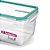 Pote plastico com travas freshy 2l. vd - sanremo (unidade) - Imagem 3