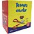 Tesoura escolar inox cabo colorido 13cm - make+ (cx.c/12) - Imagem 1